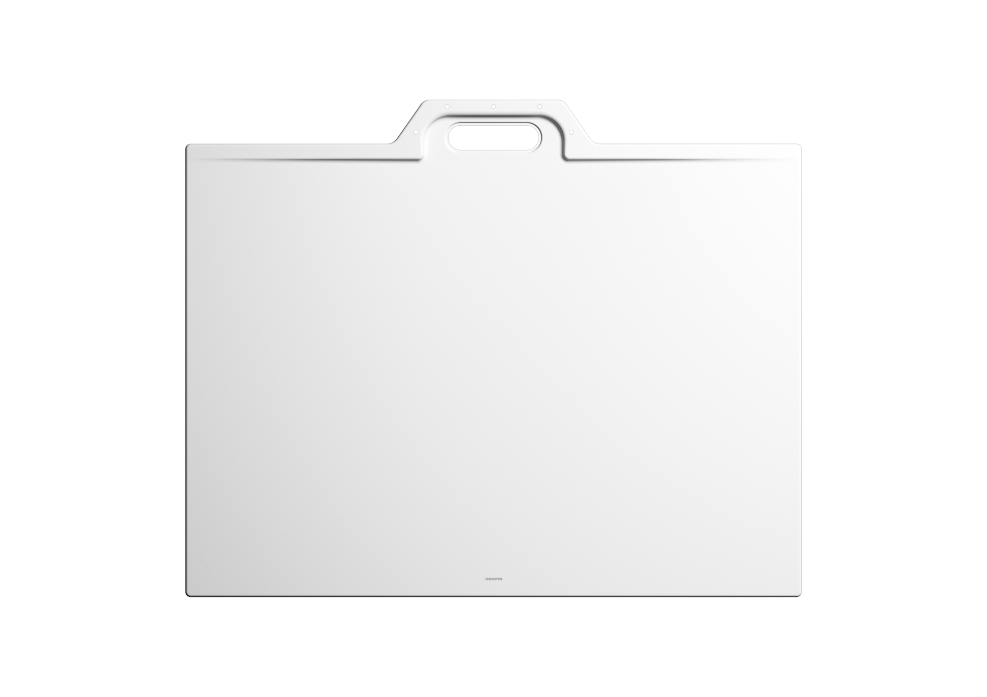 Душевой поддон KALDEWEI Сталь эмалированная 896-1 258 альпийский белый матовый 896-1258