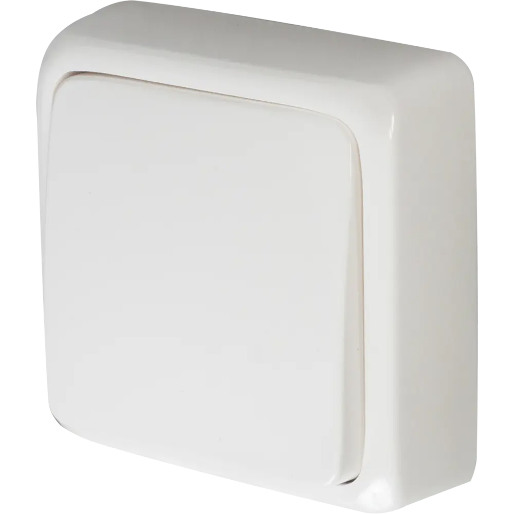 Выключатель накладной Ruca 1 клавиша, цвет белый Santreyd ЛЦ STLM-2119108 - Вид №1