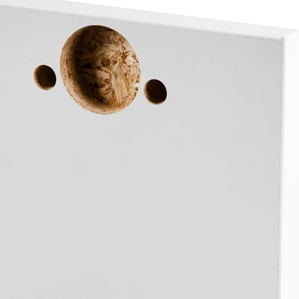 Фасад кухонного шкафа Аша 39.7x102.1 см KONSENSA ЛДСП цвет белый STLM-2033673 - Вид №6