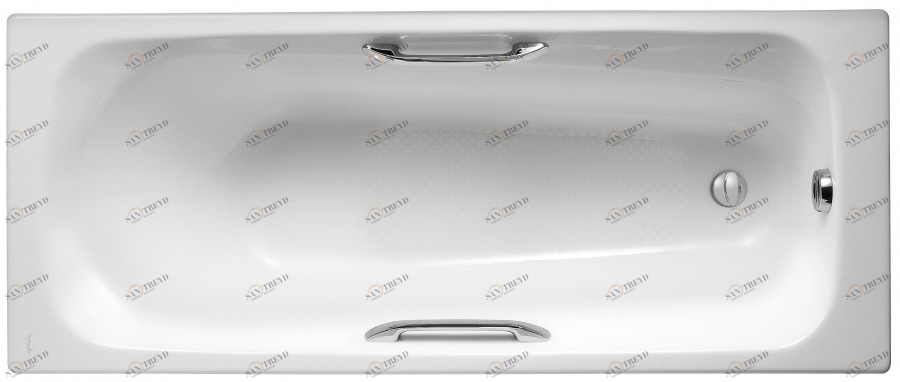 E2925-00 Ванна 170 х 70 см с отверстиями для ручек Jacobdelafon MELANIE JACOB DELAFON