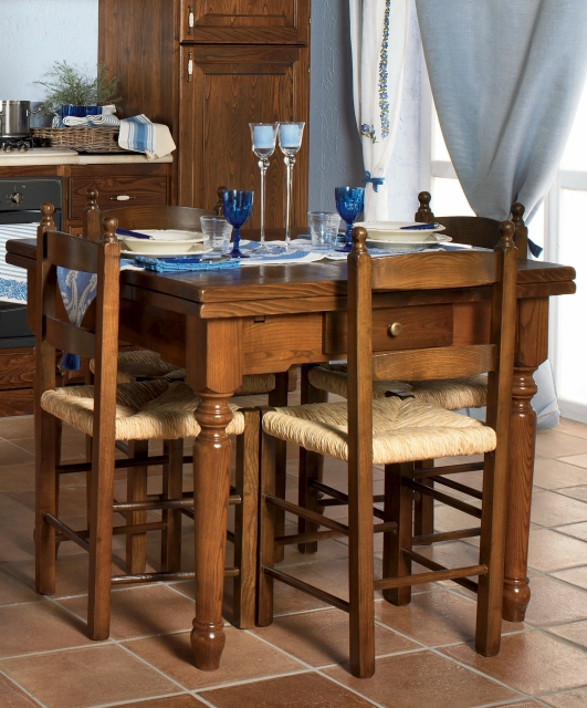 3080 Tifernoit Раздвижной стол с кондитерской доской Soggiorno 