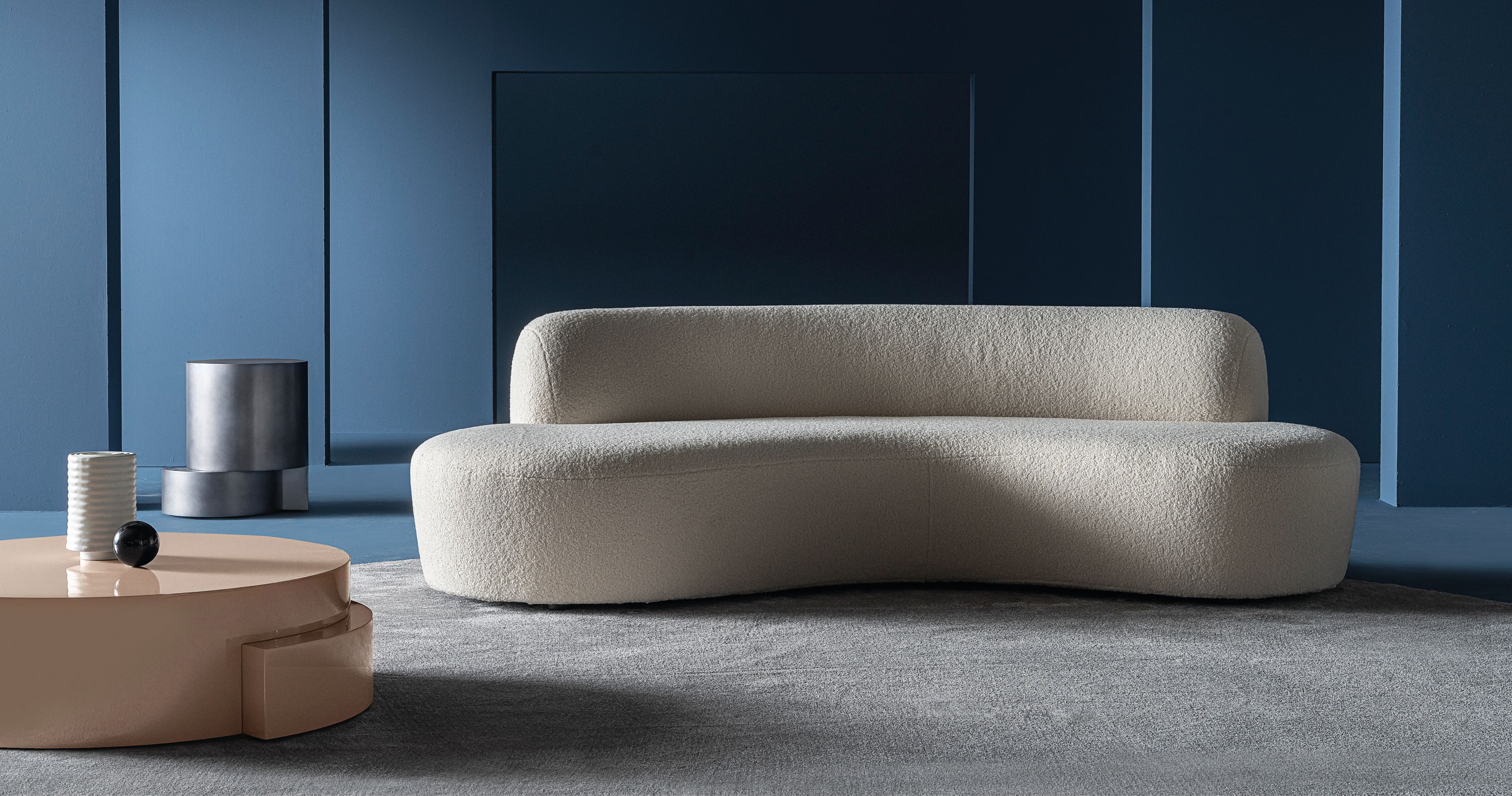 МДФ круглый низкий журнальный столик Casamilano TITO ARCH-00101812 - Вид №3