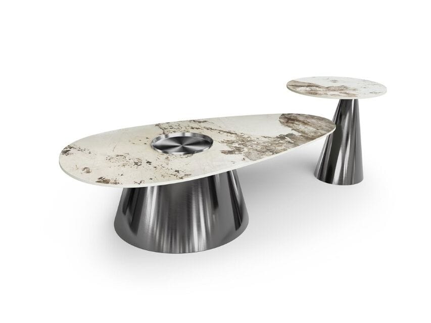 Журнальный столик из спеченного камня GIULIA GRILLO L'AFFACCIO ARCH-00036899