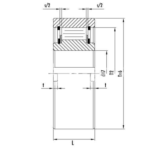 IS866 Обгонная муфта USNU17 (ASNU17) ISKRA  - Вид №2