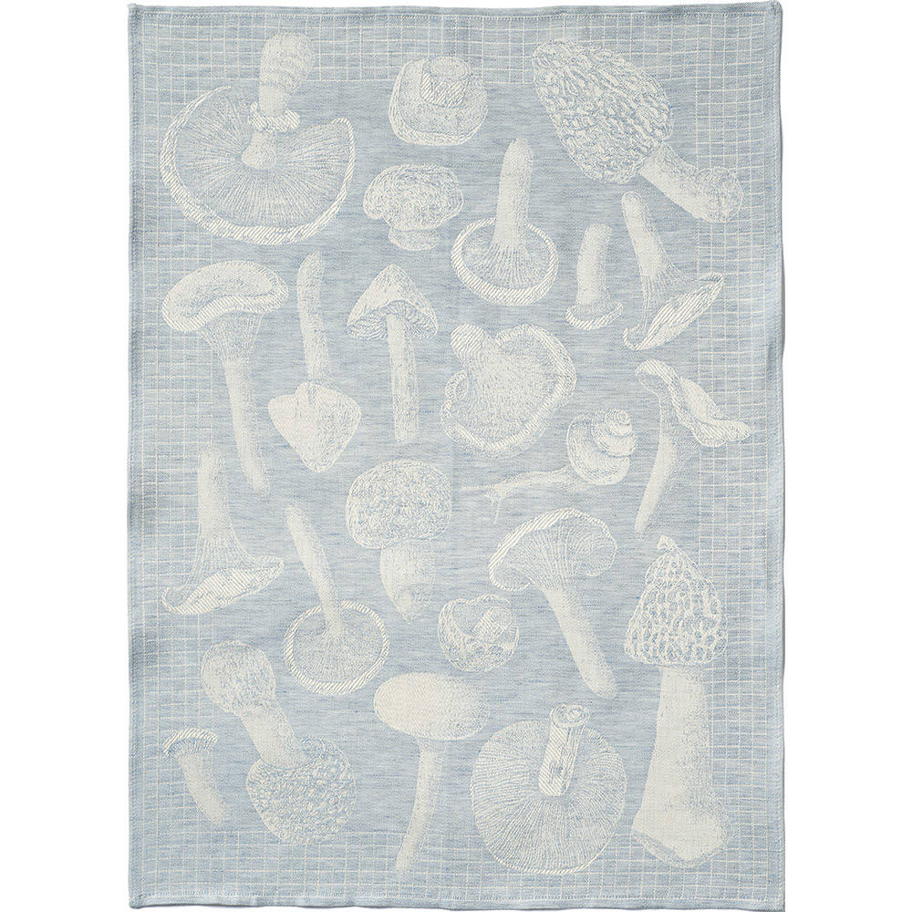 LEI_161_48 Полотенце кухонное 50/70 голубой 50% лен 50% хлопок жаккард LEITNER Santreyd 