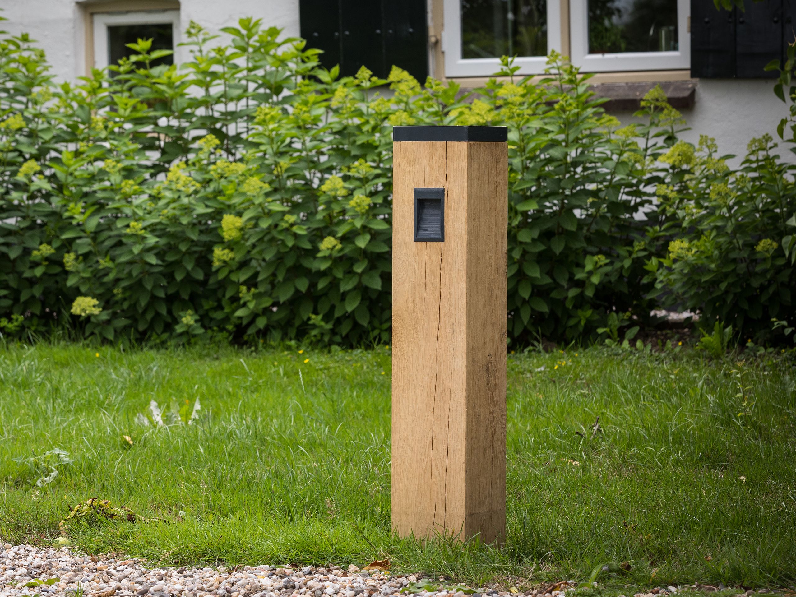 Твердый деревянный солнечный светодиодный светильник Timberlab TORRE SOLAR ARCH-00116264 - Вид №3