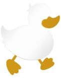 DC30035-A DUCKY Зеркало Утенок Creavit Ducky 