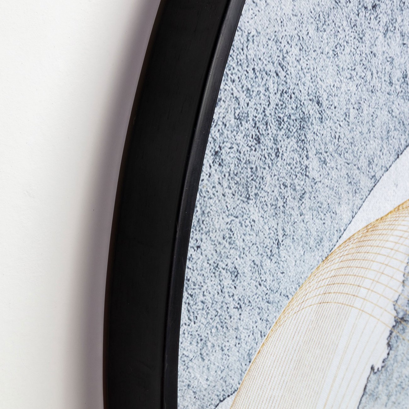 Картина на холсте D 60 см серая Jacobsen от La Forma LA FORMA  343084 Голубой;серый;синий  - Вид №1