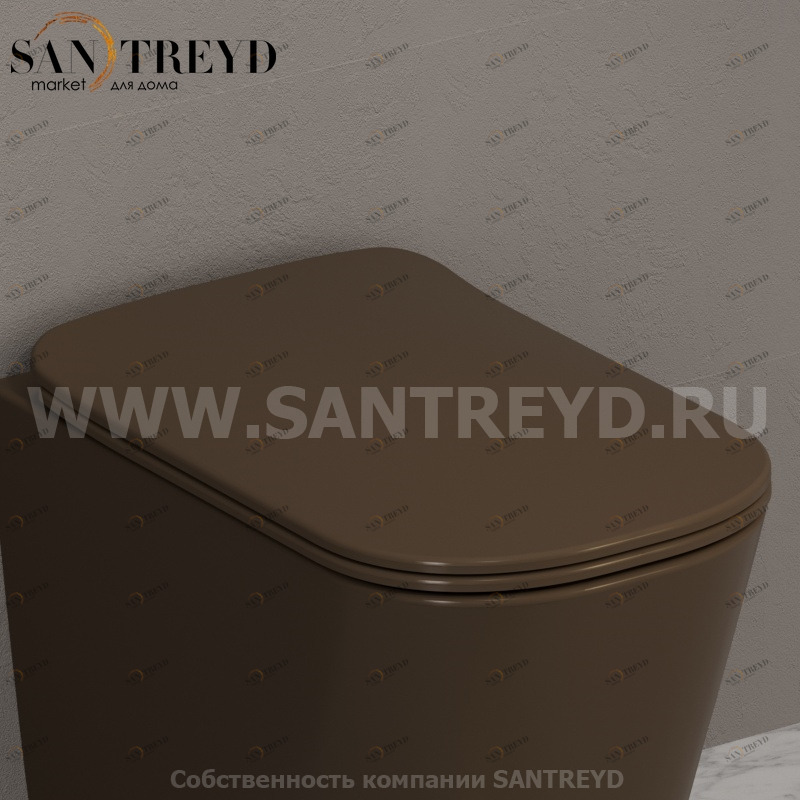 519188 Крышка сиденье для унитаза Kerasan Tribeca