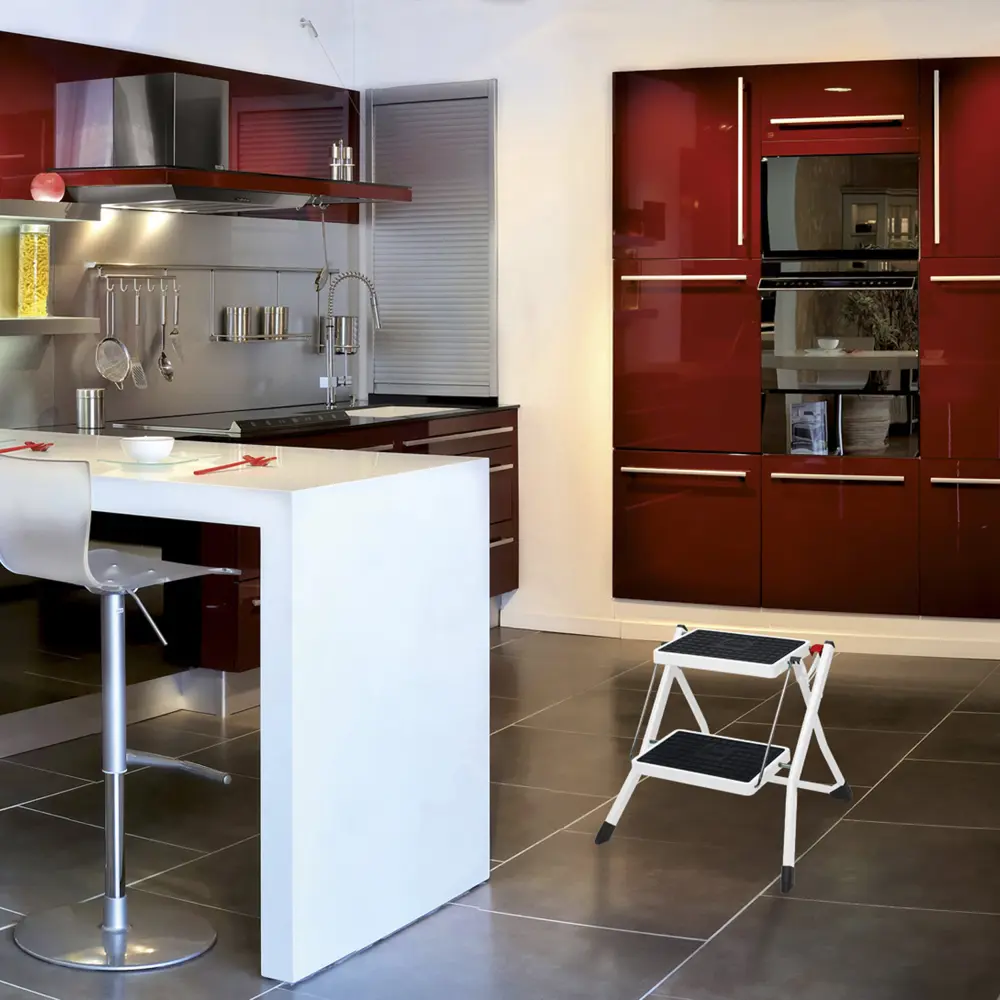 Стремянка-табурет складная Hailo Mini 2 ступени, максимальная нагрузка 150 кг STLM-2139709 - Вид №10