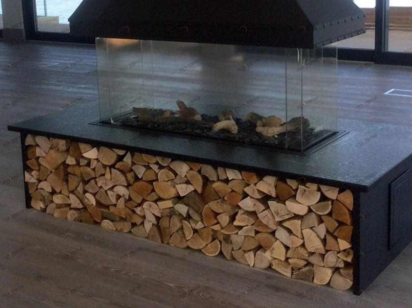 BRITISH FIRES Центральный закрытый газовый камин sun-id-1358845