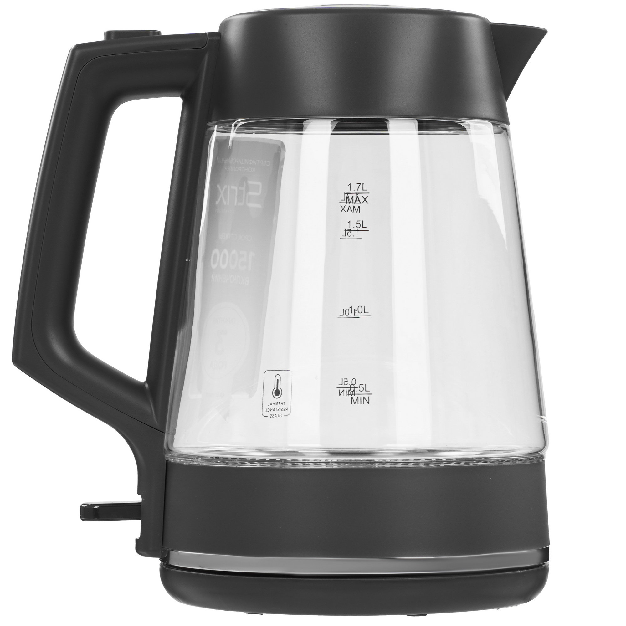 9256888 Электрочайник Gressel RGRK-771116 серый STDN-0061575 - Вид №2