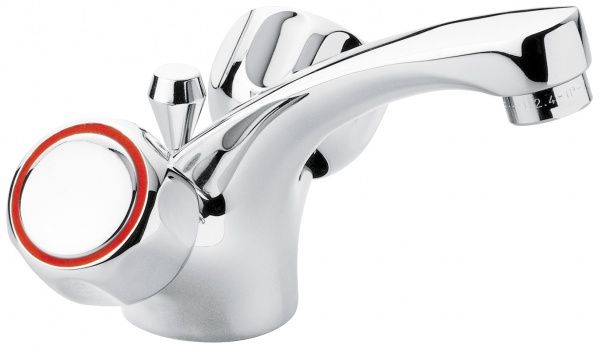 15013CR Смеситель Sole с донным клапаном для раковины, цвет хром EMMEVI