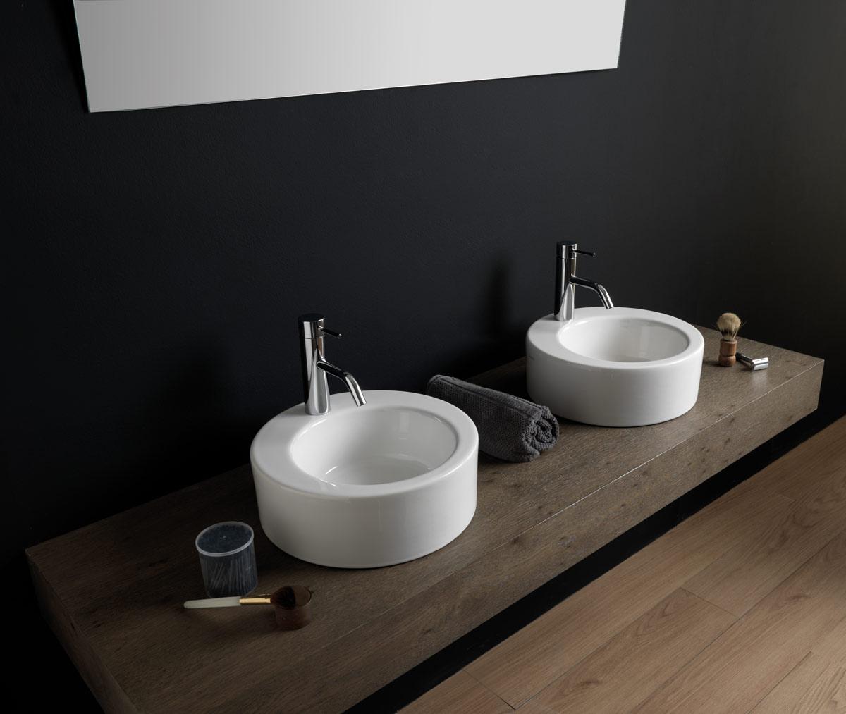 RILAV17 Накладная раковина на столешницу GSG CERAMIC Like - Вид №1