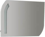 Зеркало Glide LED /GD1085.01.BB Glide Creavit