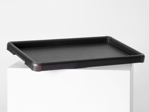 Прямоугольный кожаный поднос