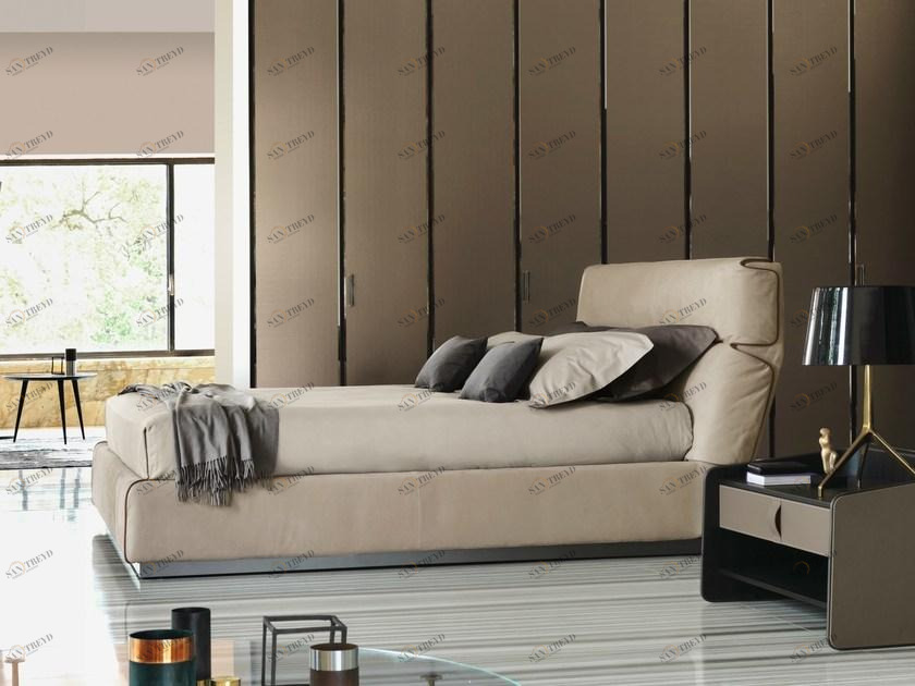 Flou Кровать с высоким мягким изголовьем Gentleman sun-id-1498774