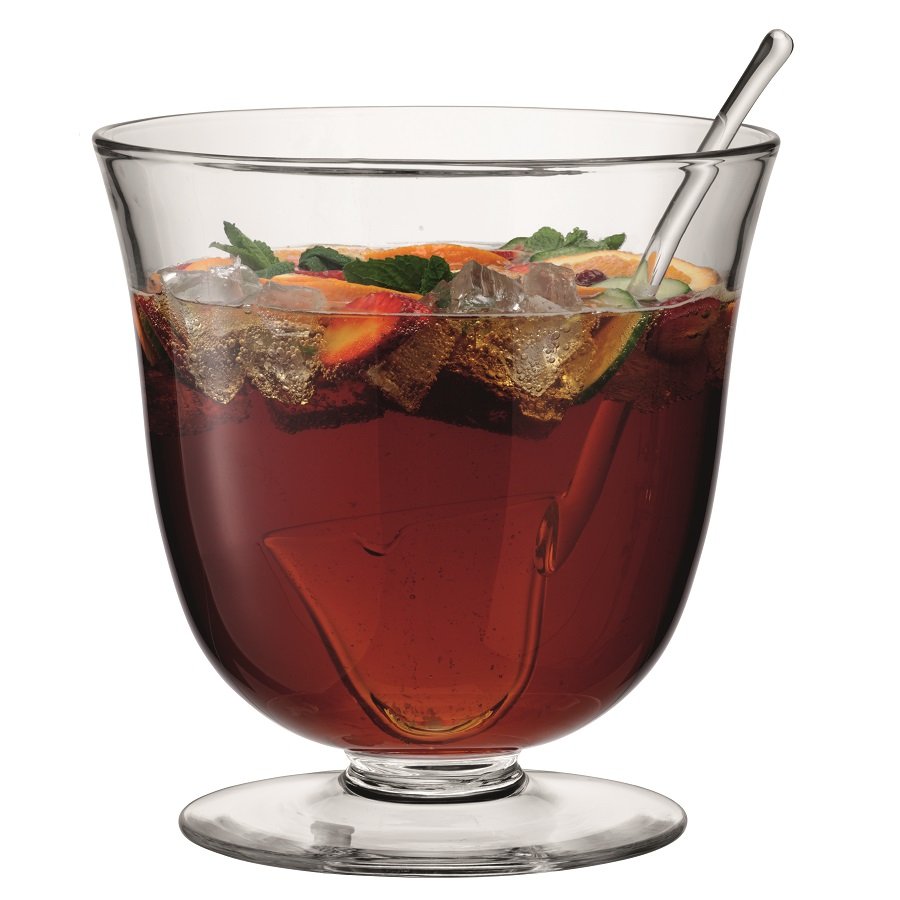 Чаша 25 см прозрачная для пунша с половником Serve LSA INTERNATIONAL  00-3870359 Прозрачный  - Вид №4