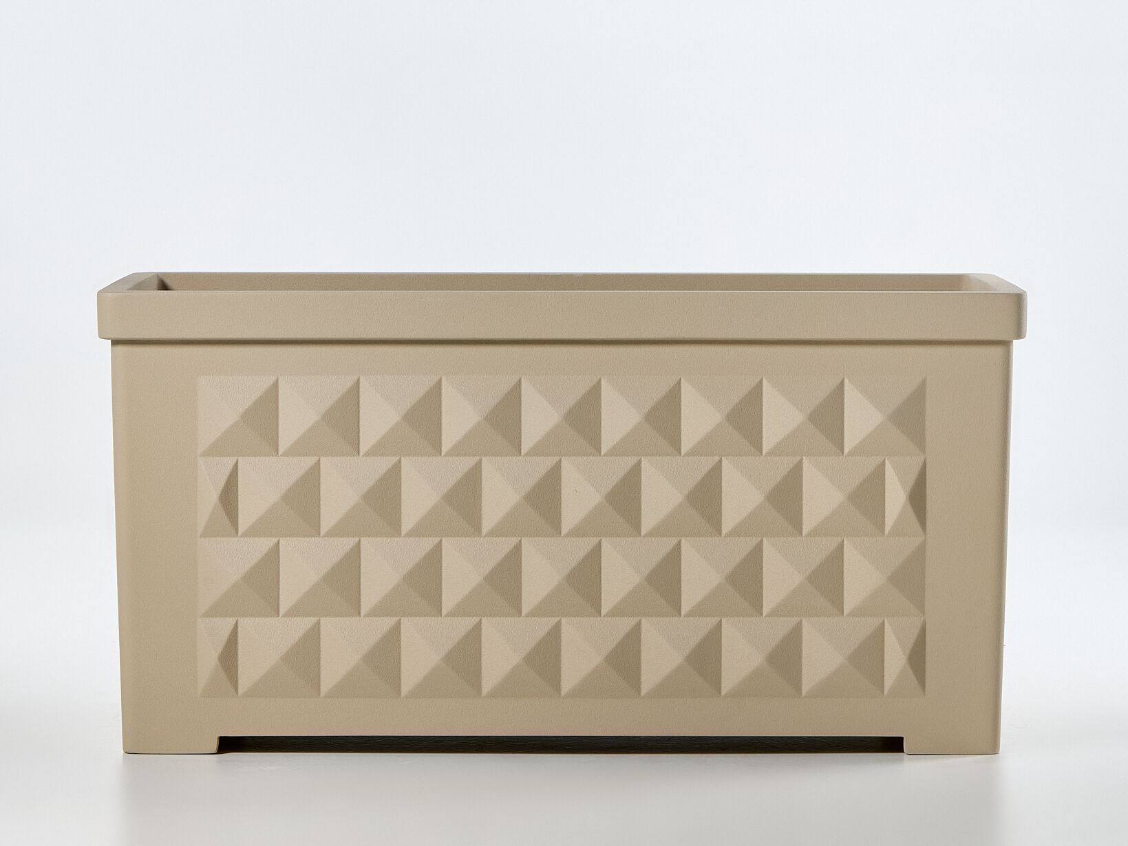 Перерабатываемый двухкомпонентный прямоугольный садовый горшок из смолы Ellemura бриллиант ARCH-00087992 - Вид №4