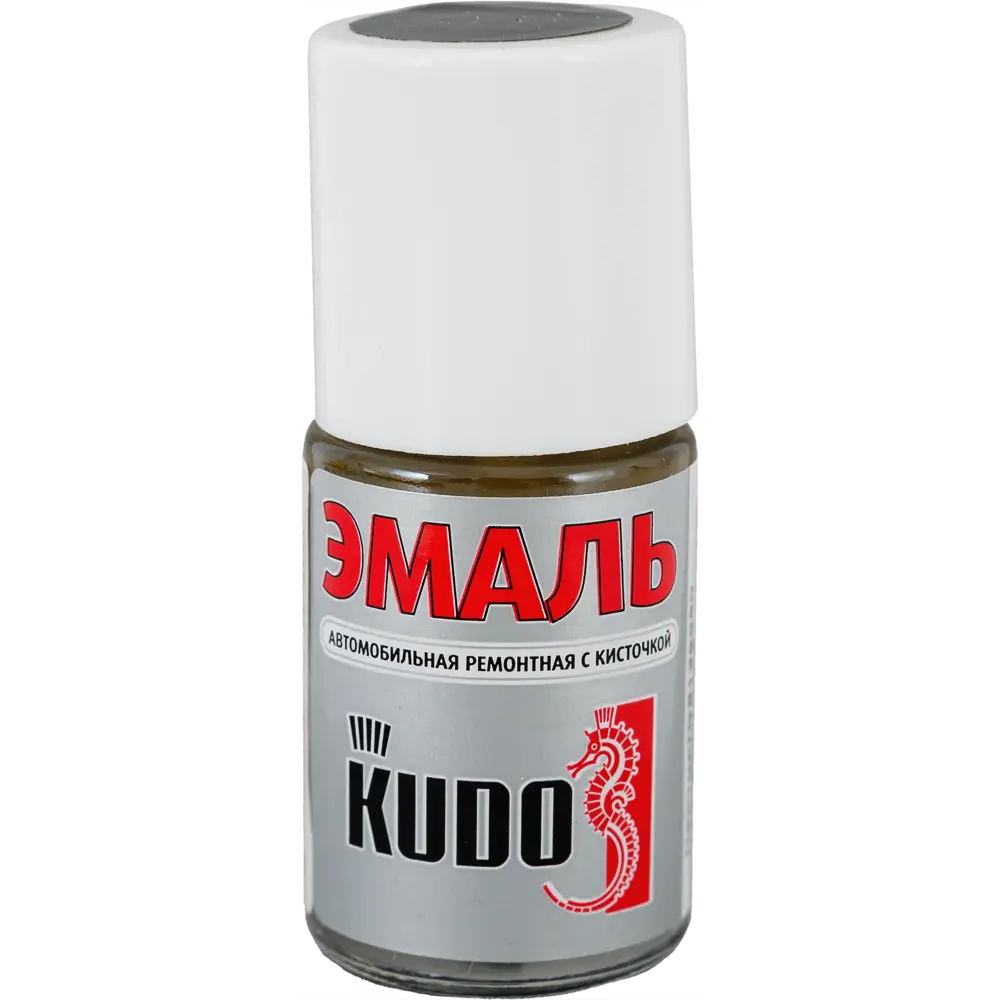 Эмаль автомобильная Kudo с кисточкой цвет мокрый асфальт 15 мл STLM-2047002