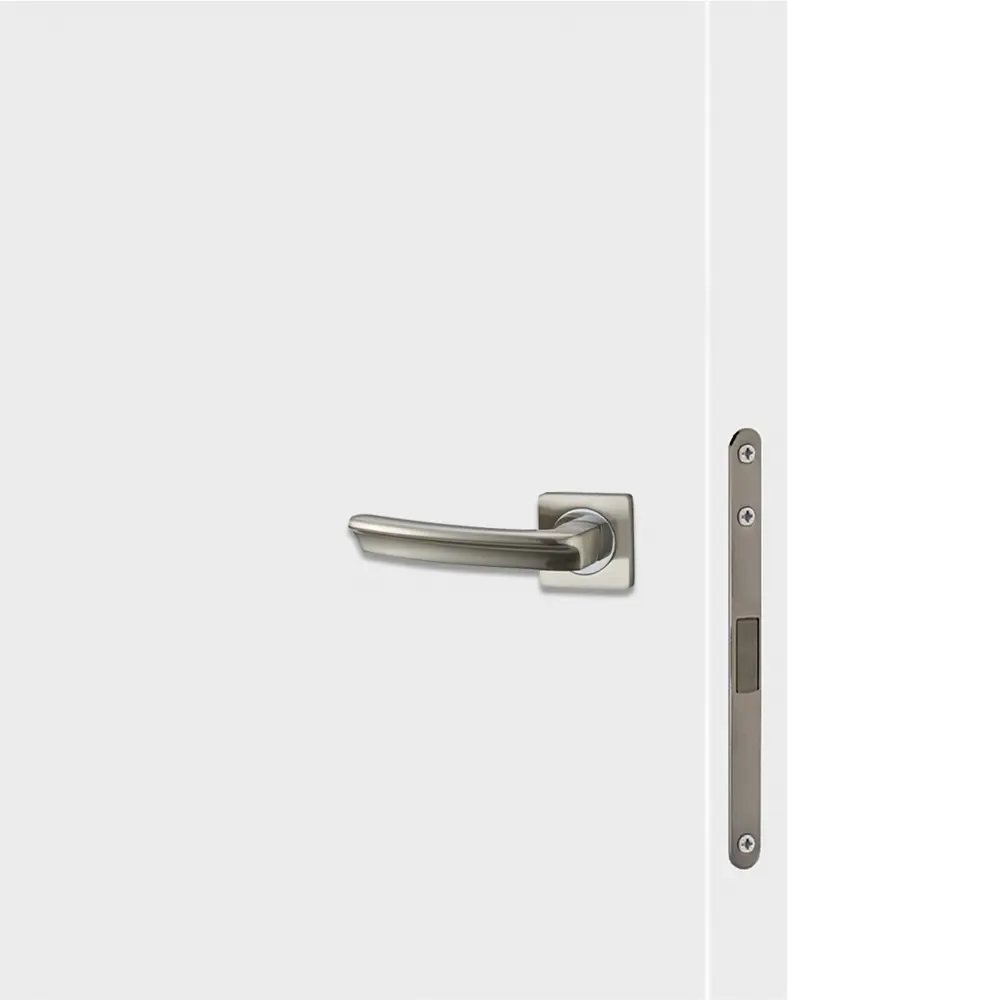 Дверь межкомнатная глухая Invisible 90x220 см цвет белый с замком 89433733 STLM-2053158 VELLDORIS  - Вид №2