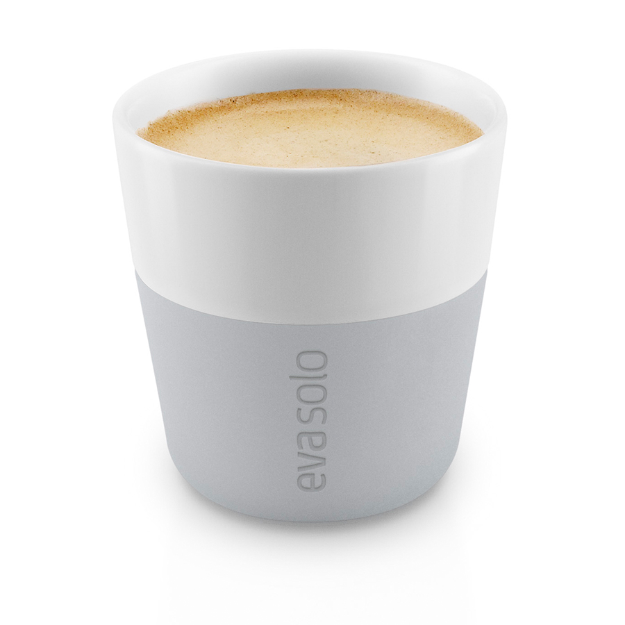 501044 Набор чашек для эспрессо, 80 мл, серый, 2 шт. Eva Solo 