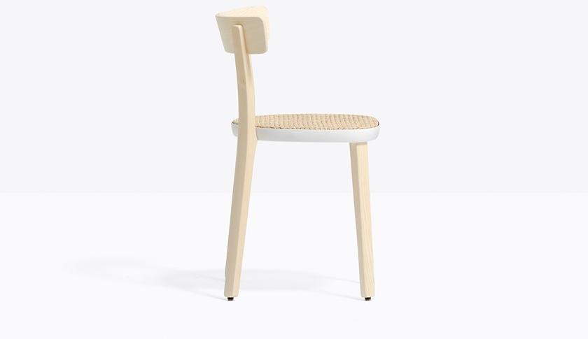 Pedrali Стул ясеня с сиденьем из венской соломы Folk 2920 - Вид №1