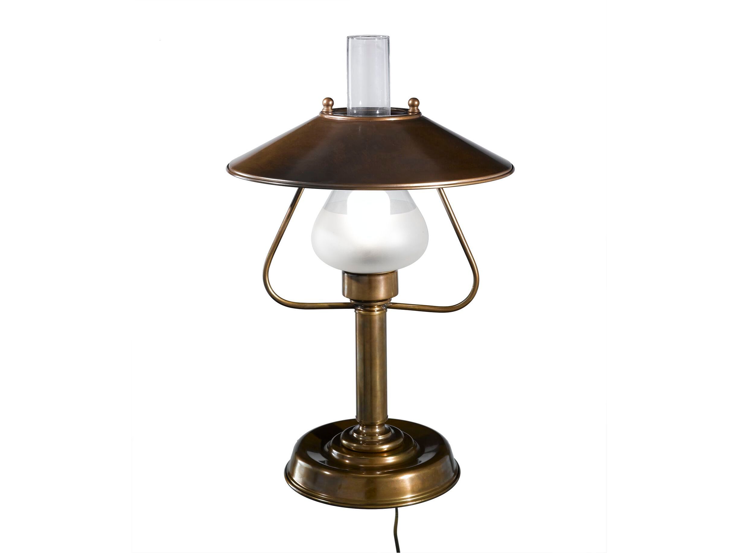 Латунная светодиодная настольная лампа Cremasco Illuminazione Венецианская традиция ARCH-00045767 - Вид №1