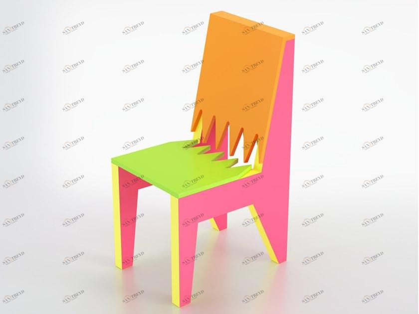 De Rosso Стул из ламината hpl и pral® Limited edition sun-id-1489963