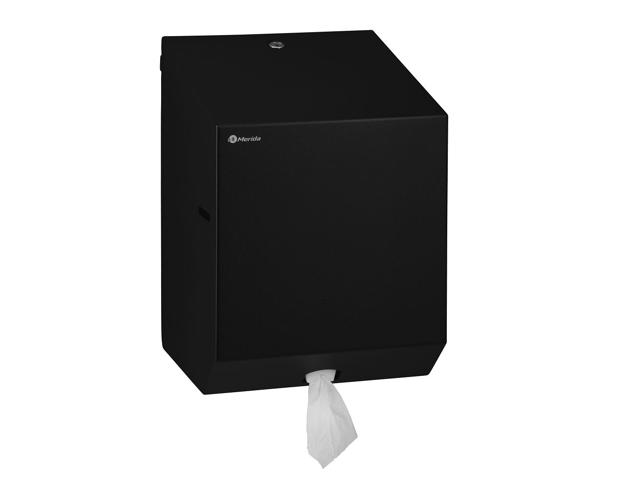 CSC102 Контейнер для бумажных полотенец в рулонах STELLA BLACK LINE MAXI, черный Merida  - Вид №2