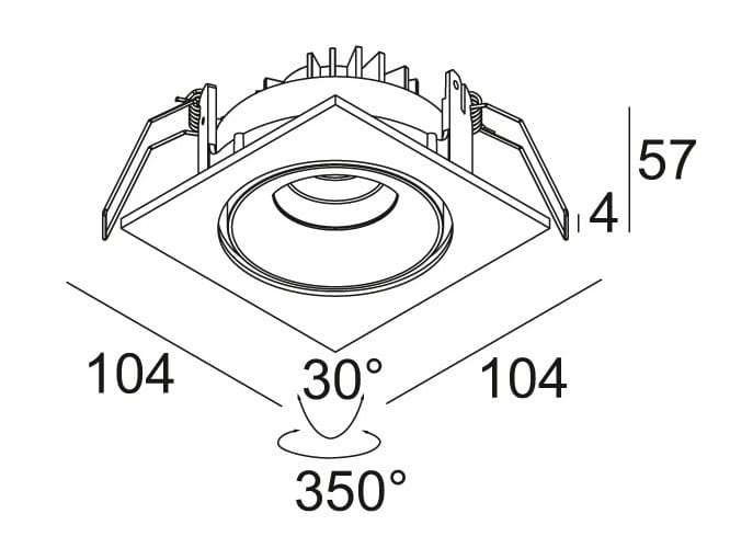 Светодиодный потолочный светильник Deltalight Reo ARCH-00131064 - Вид №8