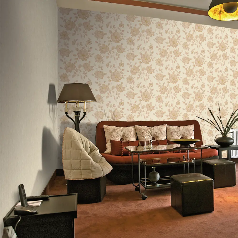 Обои флизелиновые Erismann NATURAL SILENCE бежевые 1.06 м 5292-39 STLM-2194168 - Вид №1