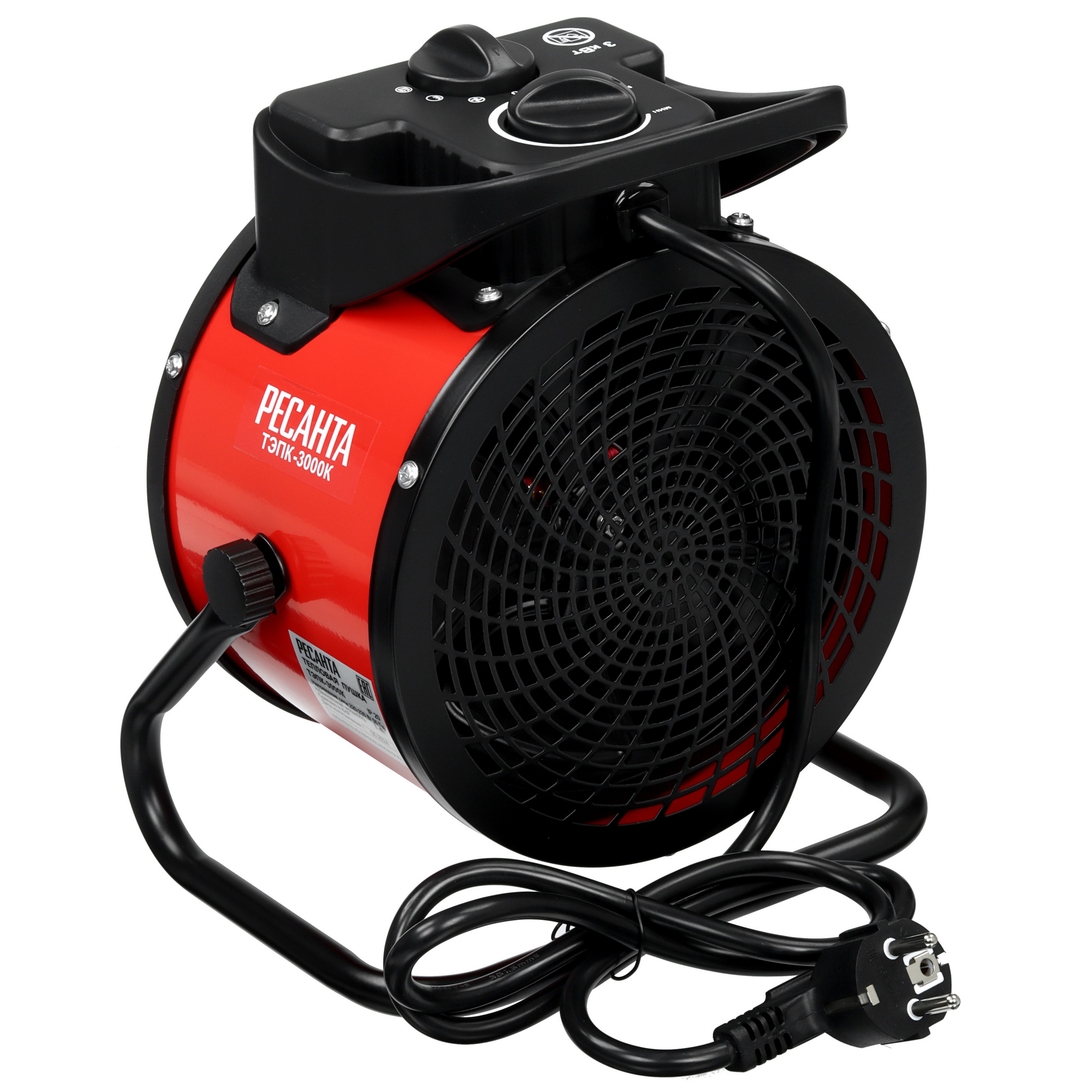 1263976 Тепловая пушка электрическая Ресанта ТЭПК-3000K STDN-0056519 - Вид №6