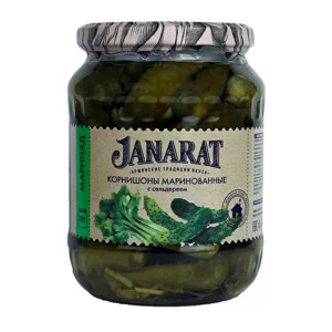 Корнишоны маринованные с сельдереем Janarat 700 г
