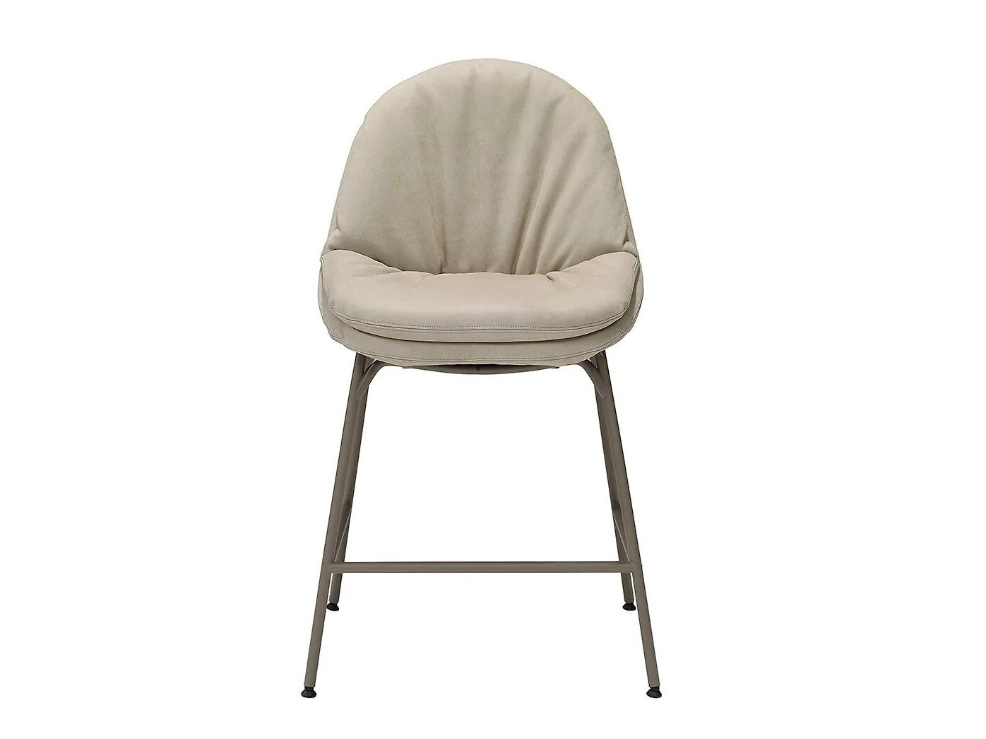 Кожаный барный стул с подставкой для ног Jess Curtis ARCH-00063612