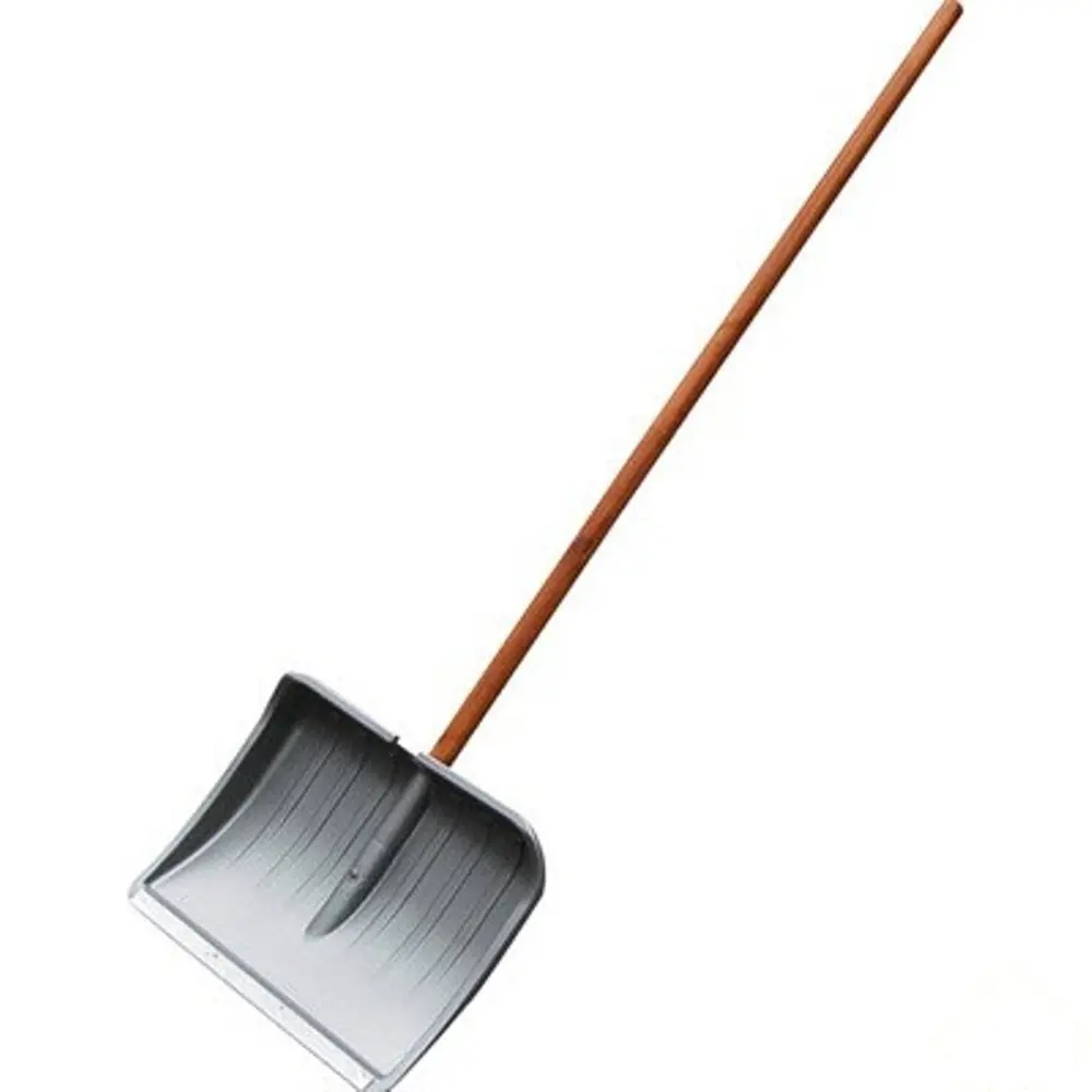 Лопата снеговая пластиковая с черенком, 35x35 см Santreyd STLM-2106544