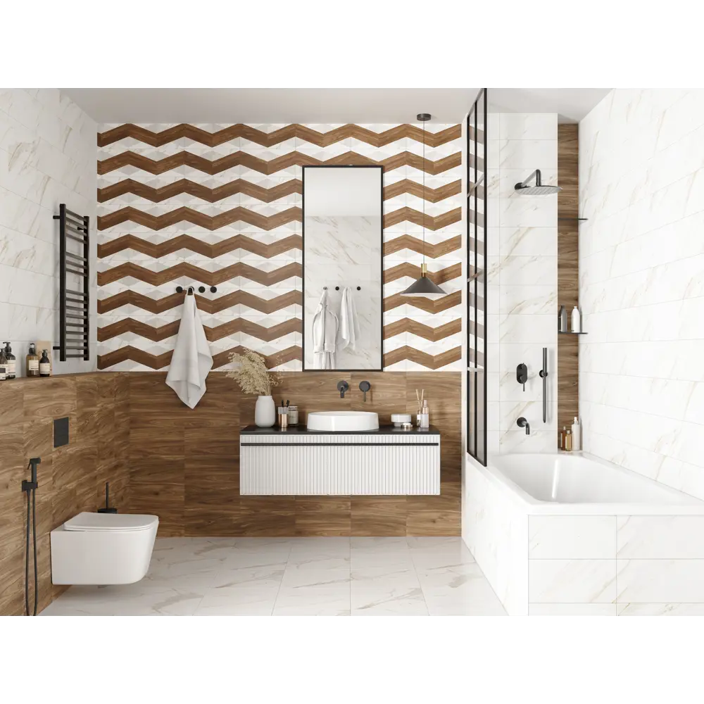 Santreyd Mersey Wood - керамическая плитка с текстурой дерева 20x40 см 89364550 STLM-0947119 - Вид №6