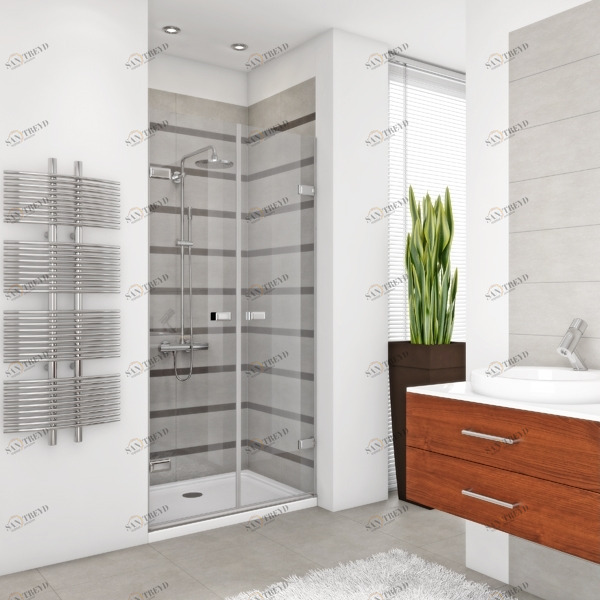 Душевые двери в нишу 60x200 GK-862 стекло прозрачное 6 мм GUTEWETTER TREND DOOR 60X200GK862