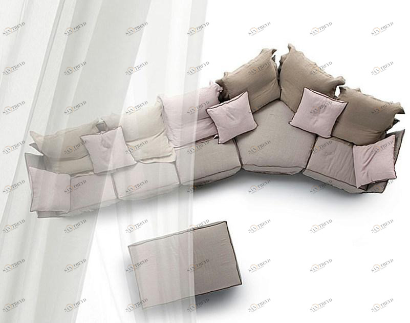 ERBA ITALIA Модульный диван Shabby chic sun-id-1353498