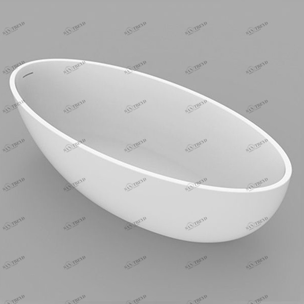 Dimasi Ванна овальная отдельностоящая Turquoise Tub белая TRQ0355