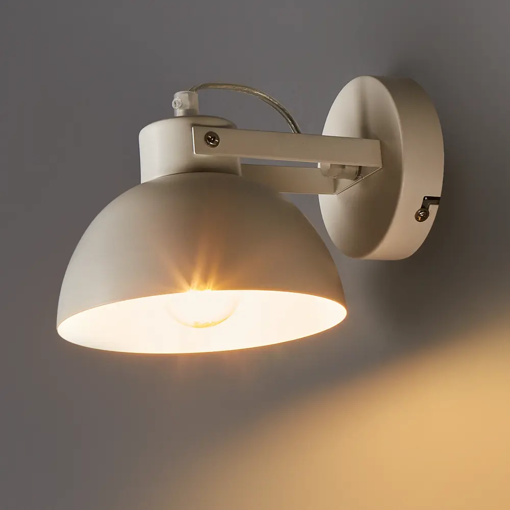 Бра Anabel L1118-1A, цвет слоновая кость/белый LAMPLANDIA STLM-2056362 - Вид №1