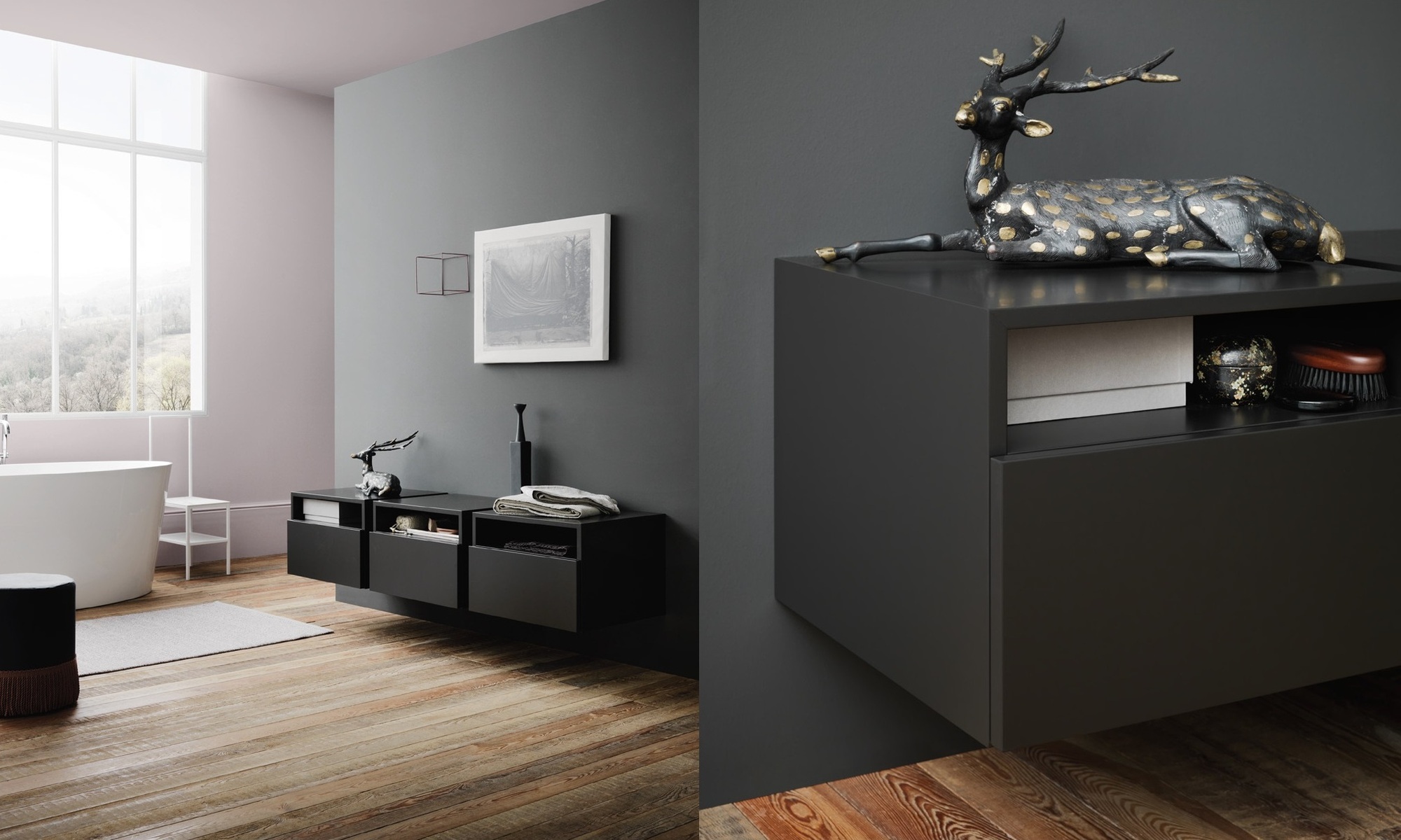 Мебель в ванну sky композиция #188 Arbi SKY188 - Вид №2