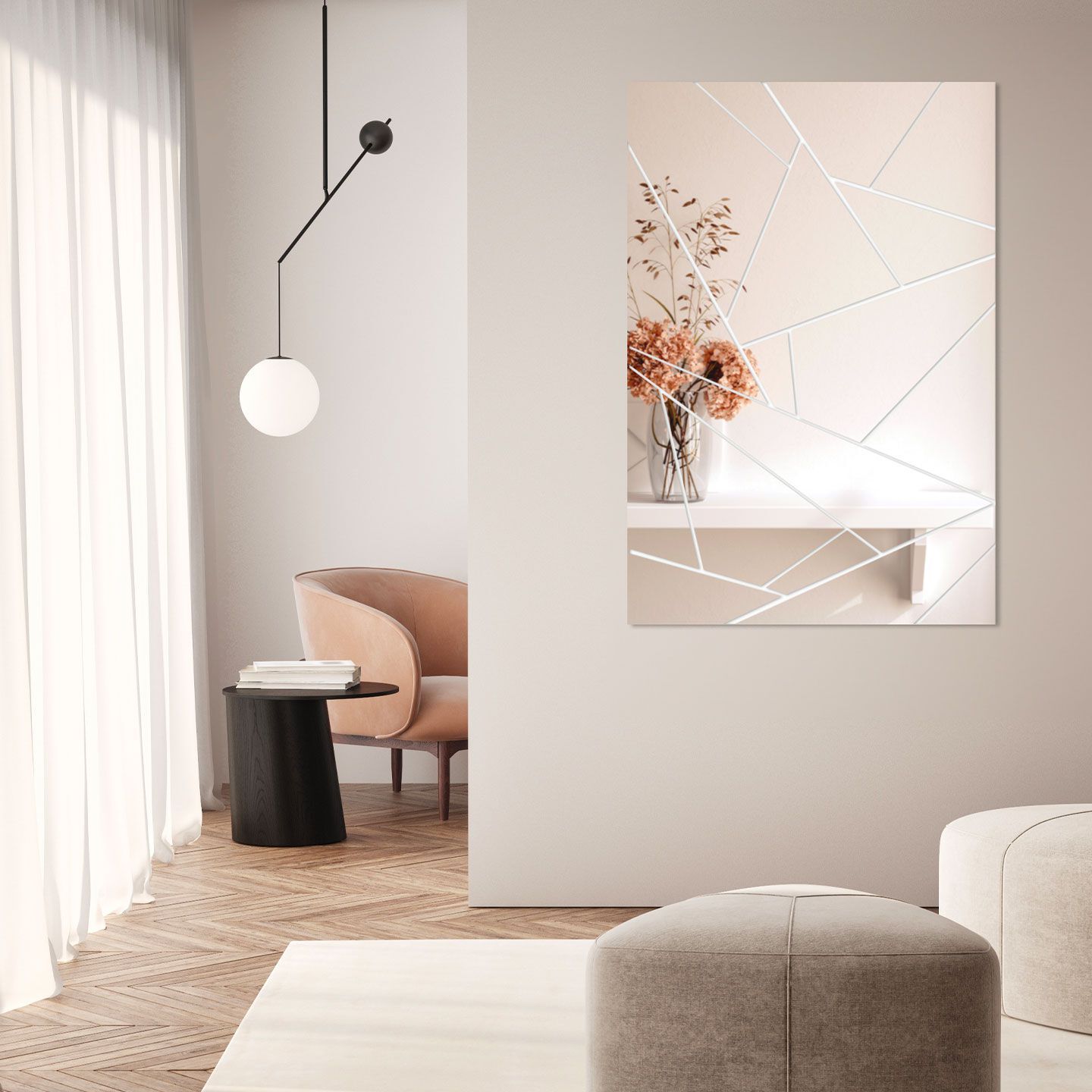 Прямоугольное настенное зеркало Agave SIRIO ARCH-00031609 - Вид №7