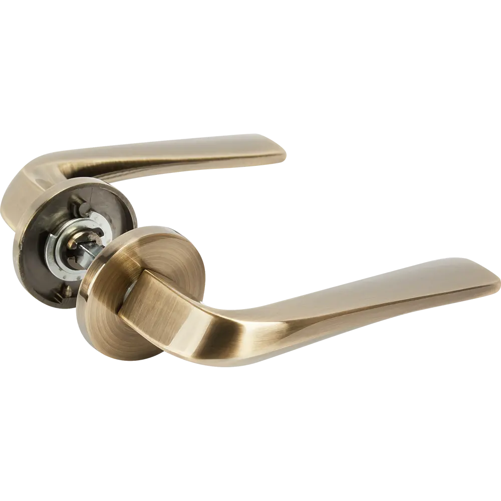 Дверные ручки Fuaro Spark, без запирания, цвет бронза STLM-2086611