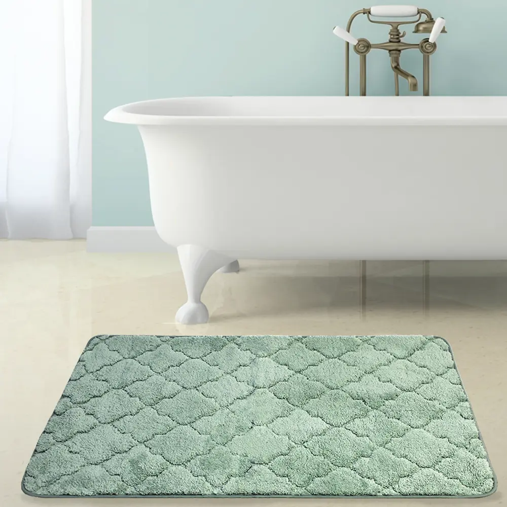 Коврик для ванной BATH PLUS Бонд 70x120 см - изумрудный комфорт 89417927 STLM-1563755