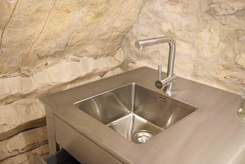 Lgtek Кухня из нержавеющей стали и дерева Window sun-id-1388816 - Вид №4