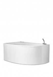 125 Массажные Ванны Sand 160 Bronze Right + Смеситель  Noro  Белый