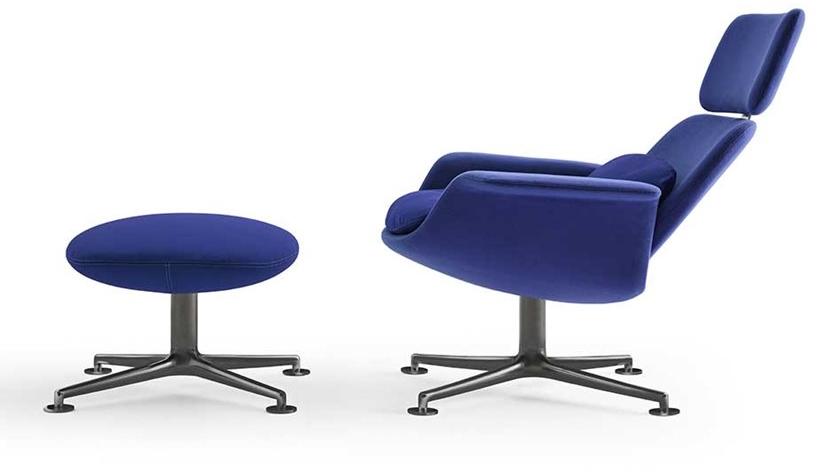 KNOLL Подставка для ног из ткани с 4 спицами Kn sun-id-1437447 - Вид №6