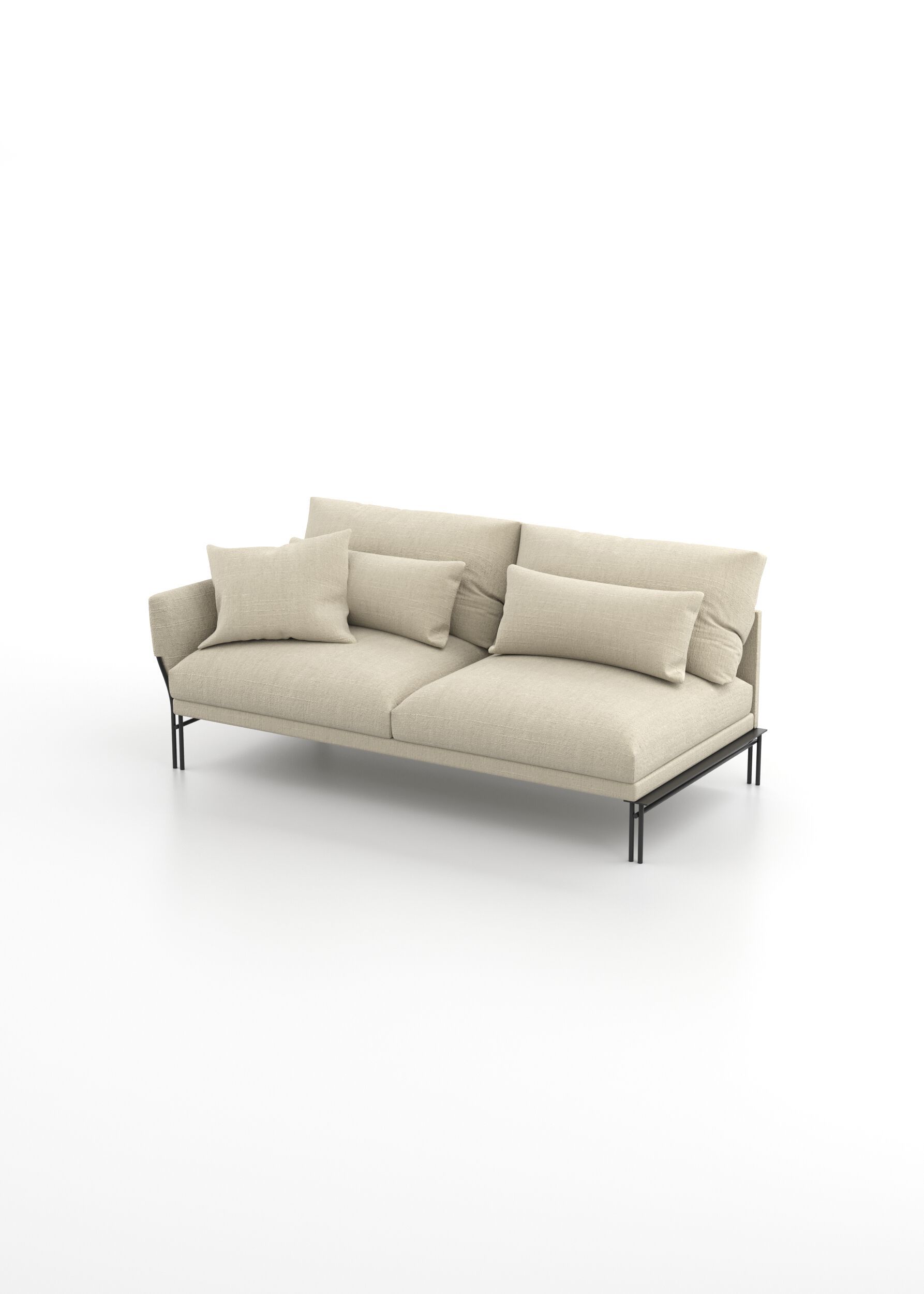 Модульный тканевый диван Omelette Editions Majestic ARCH-00045703 - Вид №7