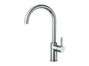 Однорычажный смеситель для кухни с поворотным изливом